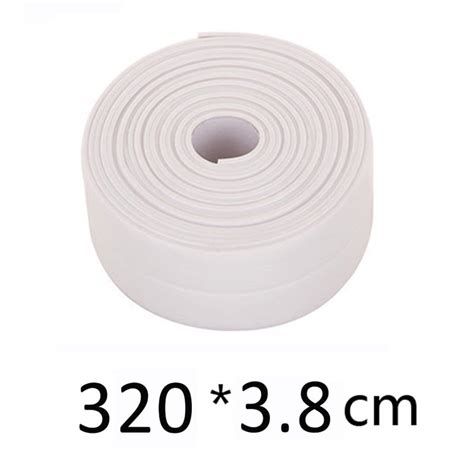 Bath Sealant Strip Tape Kitchen Bathroom Bathtub Floor Corner Wall PVC ...