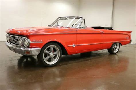 1963 Mercury Comet Convertible 6858 Miles Red Convertible 289 v8 C4 for sale - Mercury Comet ...