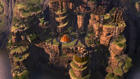 Image - An overview of Dragon's Edge with all the huts.png | How to Train Your Dragon Wiki ...