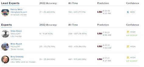 4* LA WR Shazz Preston new crystal ball | LSU Recruiting