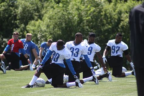 Chris Greenwood at Detroit Lions Rookie Minicamp | Albion College | Flickr