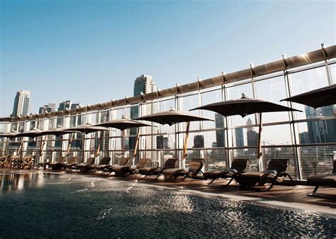 Pool at the Armani Hotel in Dubai, something of a hidden gem | Armani hotel, Armani hotel dubai ...