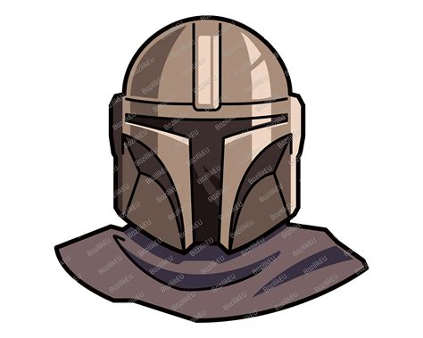 How To Draw Mandalorian Helmet Step By Step at Drawing Tutorials