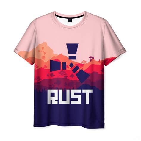 Buy Men's T-shirt Design Game Merch RUST - IdolStore