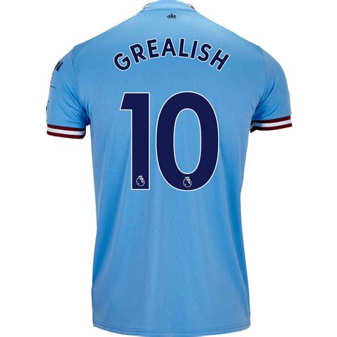 2022/23 Kids PUMA Jack Grealish Manchester City Home Jersey - SoccerPro