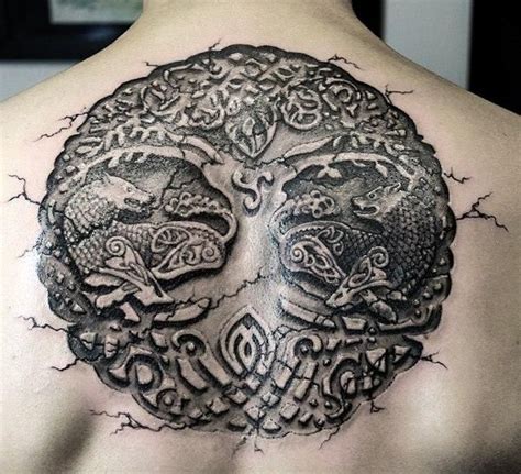 stunning Celtic tree of life back tattoo ideas for men | Celtic tattoos, Celtic tree tattoos ...