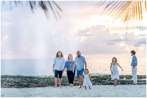 Family Sunset Session |Golden Hour on the Beach - The Jackson Family