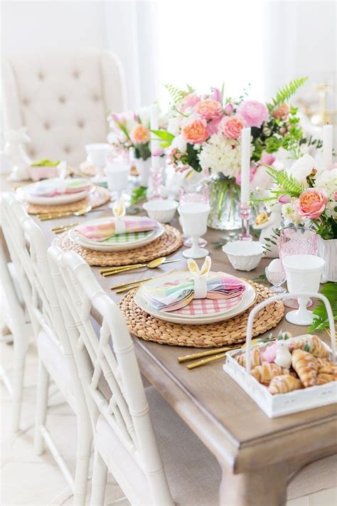 20+ Superb Easter Table Decoration Ideas to Give Your Tablescape a Festive Vibe | Colorful ...