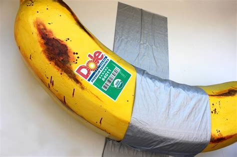 Banana Duck Tape Sculpture by AUGUSTO SANCHEZ | Saatchi Art