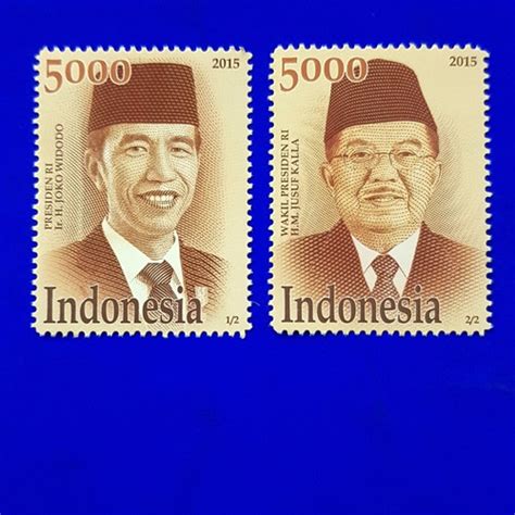 Jual Perangko/Prangko Indonesia. I-801. 2015. Presiden & Wakil Presiden ...