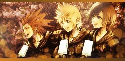 Axel, Roxas, and Xion by Mr-3nter on DeviantArt