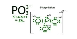 Phosphite Ion (Po3-3); How to Draw Lewis Structure, Molecular Geometry and Hybridization