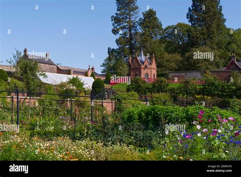 The Queen Elizabeth Walled Gardens, Dumfries House estate , Cumnock,Scotland Stock Photo - Alamy