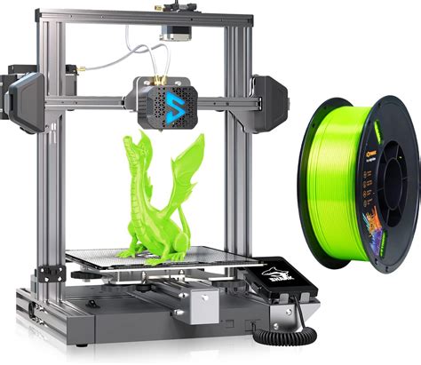 LOTMAXX Shark V3 3D Printer and High Gloss PLA Filament (Lime Green): Amazon.com: Industrial ...