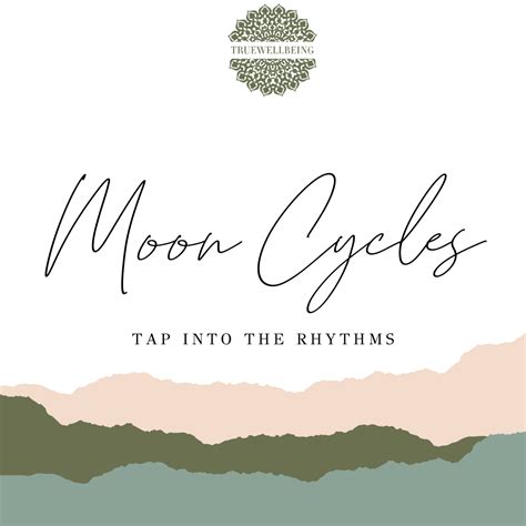 Moon Cycles Digital Workbook — Truewellbeing | Elizabeth Irvine