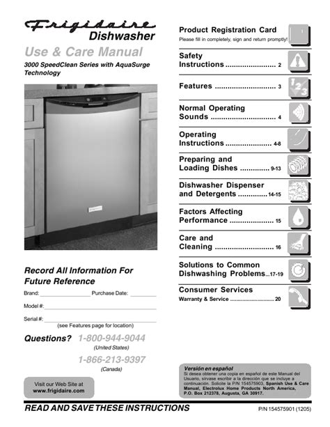 Frigidaire Professional Gas Stove Manual