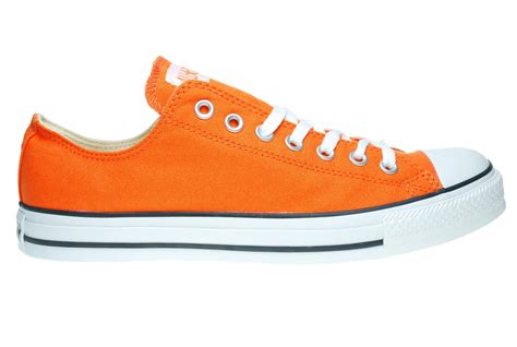 Custom Made Orange Converse sz 9W 7M