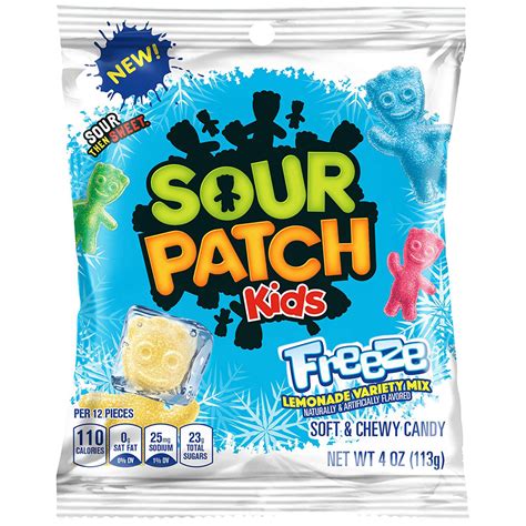 Sour Patch Kids FREEZE - 4 oz. Poly Bag | Snyder's Candy