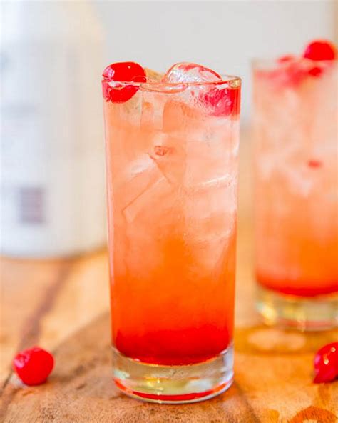 postcards and pretties: SIGNATURE SIP | Malibu Sunset Cocktail