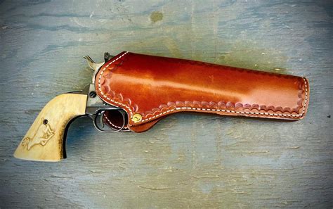 show your leather revolver holsters - 24hourcampfire