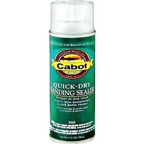 Buy the Cabot 1440008065076 Sanding Sealer - Quick Dry - Spray ...