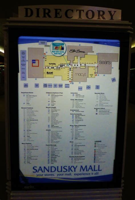 Sandusky Mall Directory | The Sandusky Mall opened in 1977 a… | Flickr