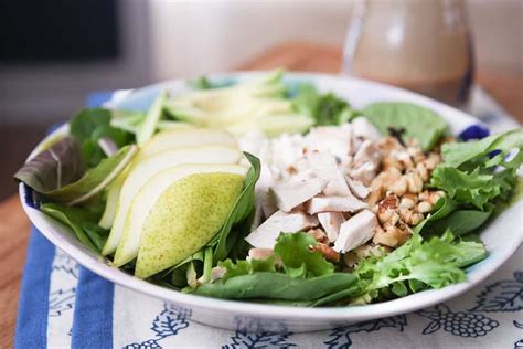 Chicken Pear and Avocado Salad