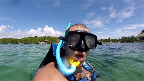 Snorkeling at Xel-Ha in Mexico '18 - YouTube