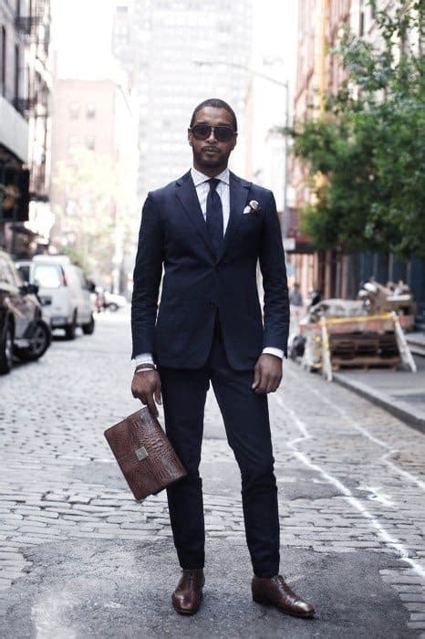 29 Ways to Wear Blue Suits with Brown Shoes Ideas for Men