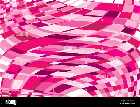 mosaic background, tessellation pattern. pink wavy, waving and undulate ...