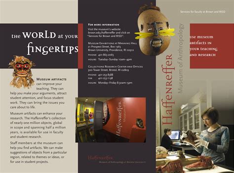 New Museum Brochure: Services for the University – Public Humanities & More