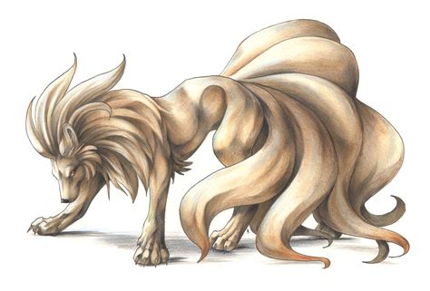 Nine Tails | Japanese mythical creatures, Mythical creatures, Anime animals