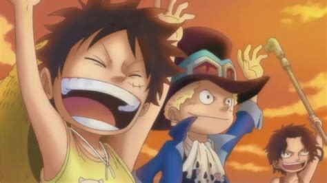 Luffy Ace And Sabo Childhood- WallpaperUse