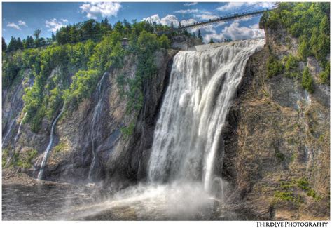 Montmorency Falls, Quebec City by The-ThirdEye on DeviantArt