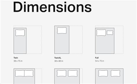 Bed Sizes Dimensions Bed Size Charts Bed Sizes Bed Dimensions – Otosection