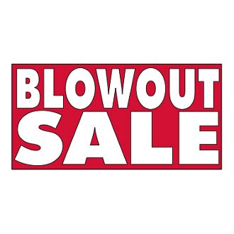 Blowout Sale Banner - Epic Signs