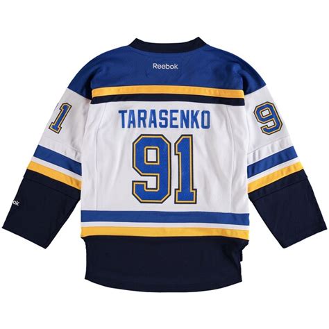 Vladimir Tarasenko St. Louis Blues Reebok Away Replica Player Jersey ...