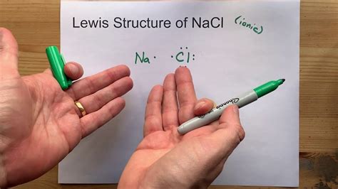 Draw the Lewis Structure of NaCl (sodium chloride) - YouTube