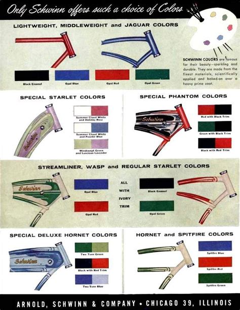 Schwinn Bike Paint Colors - Paint Color Ideas