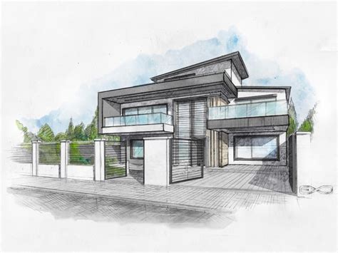 Artist impression drawing for your architecture projects. | Upwork