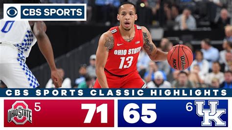 Ohio State vs Kentucky Highlights: #5 Buckeyes look solid in win against #6 Wildcats | CBS ...