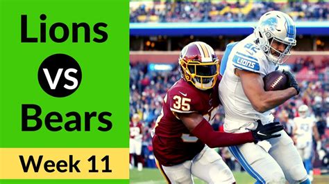 Chicago Bears Vs Detroit Lions Week 13 Full Highlights NFL 2019 - YouTube