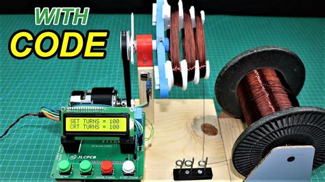 How to make Automatic Winding Machine using Arduino - YouTube