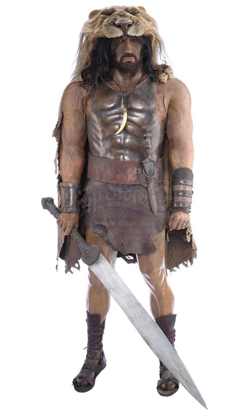 Lot #335 - HERCULES (2014) - Hercules (Dwayne Johnson) Costume Display ...