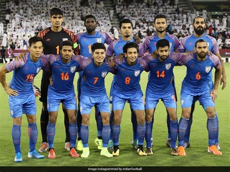 Indian Football Team To Leave For Dubai On Monday For International ...