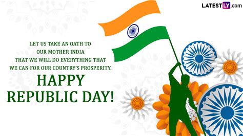 Happy Republic Day 2023 Wishes, Greetings & Quotes: Send Tiranga HD Wallpapers, Tricolour ...