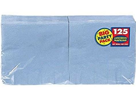 Party Favors - Big Party Pack - Pastel Blue - Lunch Napkins - 125ct | VentureBeat