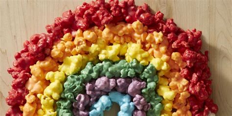 Popcorn Rainbow Recipe - How to Make Popcorn Rainbow