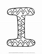 Letter Capital Letters Coloring Bubble Template Alphabet Pages  sketch template