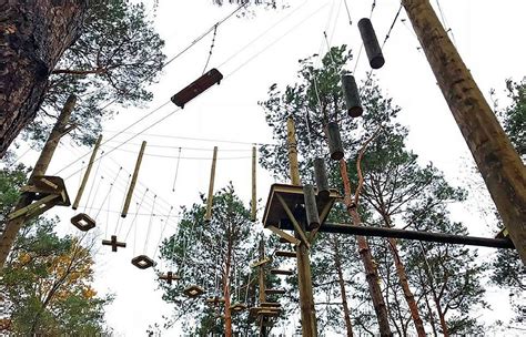 Climb, Ride, Glide & Play at the New Claridon Woodlands Rope Course! - Geauga News